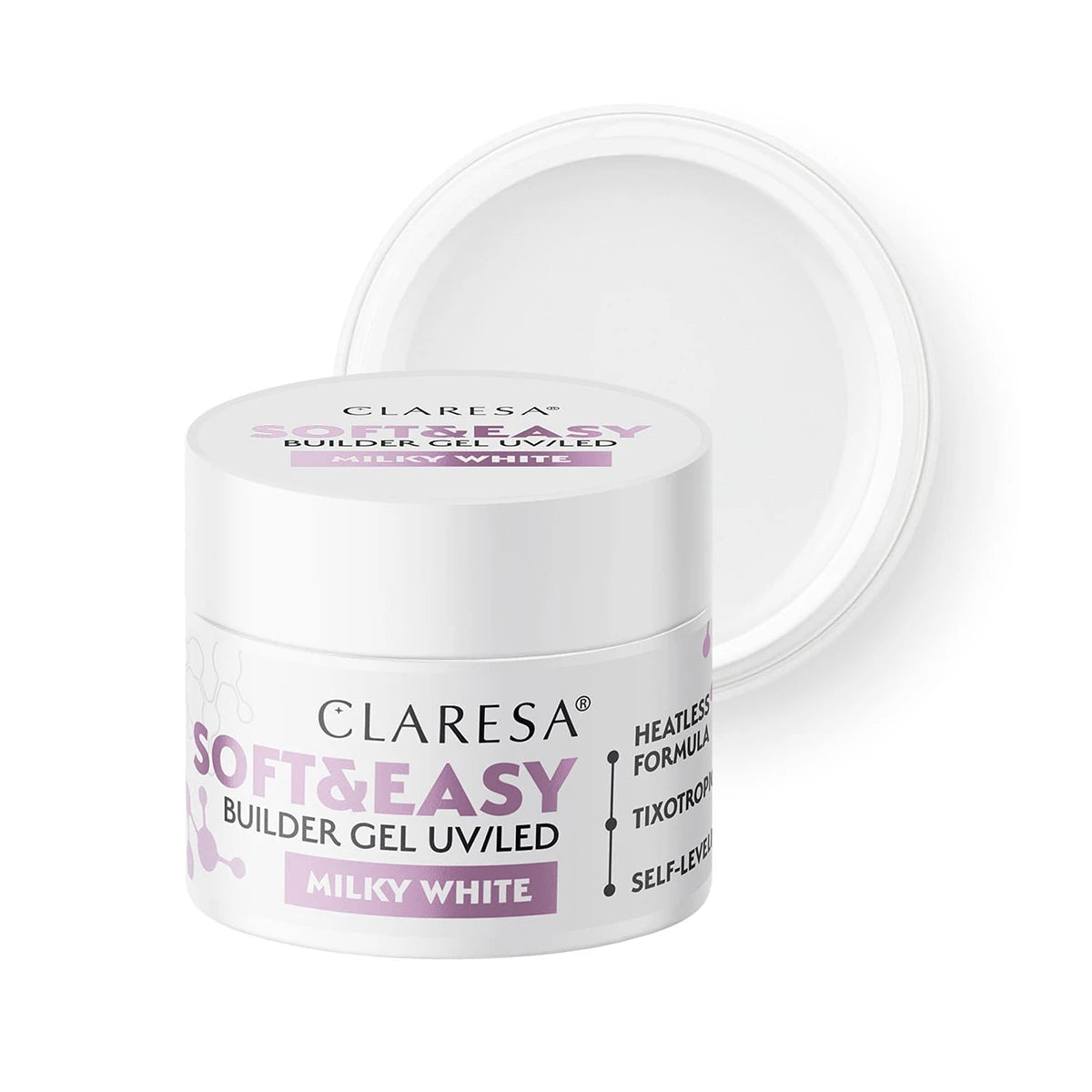 CLARESA Soft&Easy Single Phase Gel milk white 90 g
