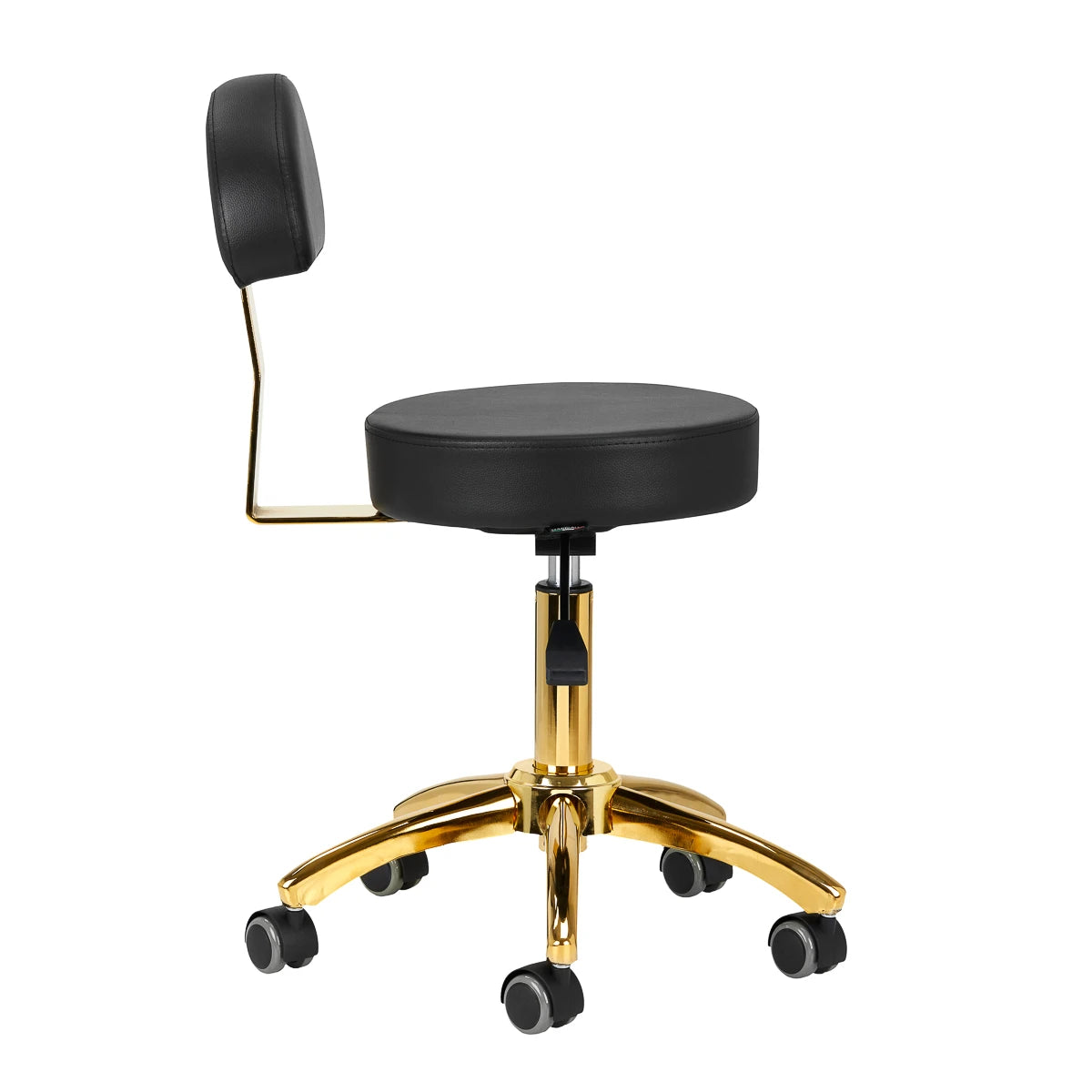 Behandlingsstol AM-304G guld-svart