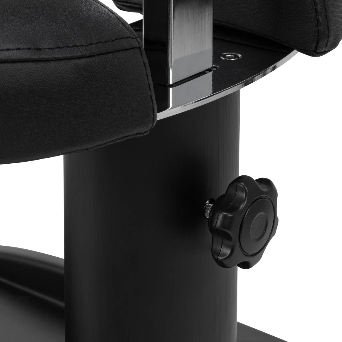 Azzurro pedicure trolley with tray, black
