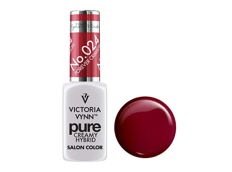 Victoria VYNN Pure gellack 024 Forever Crimson, 8ml