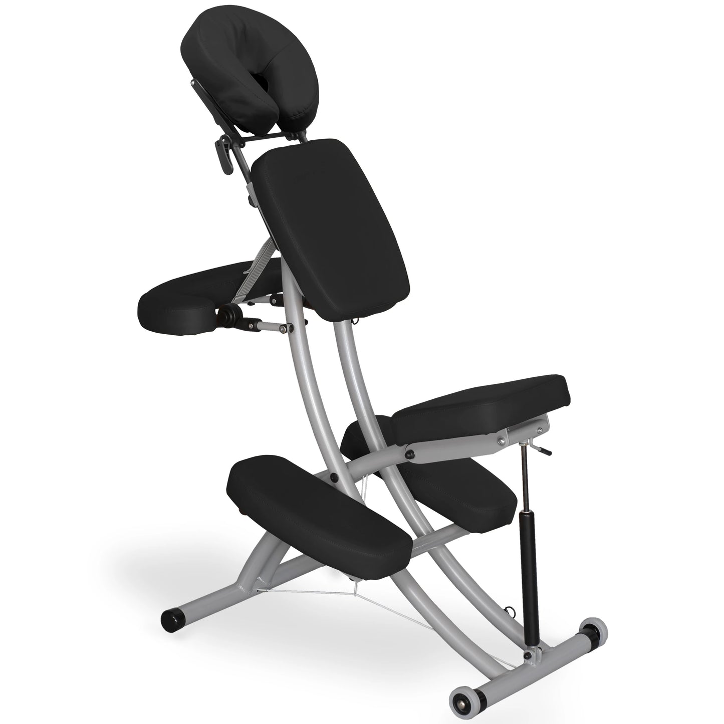 Massagestol Prestige-Reh Pneumatisk lyft K015 Svart