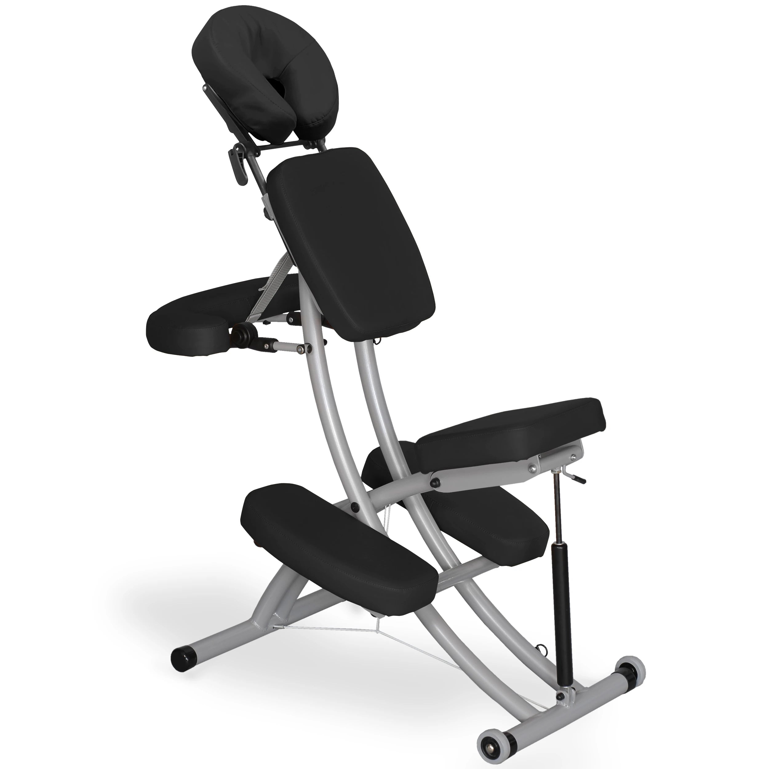 Massagestol Prestige-Reh Pneumatisk lyft K015 Svart