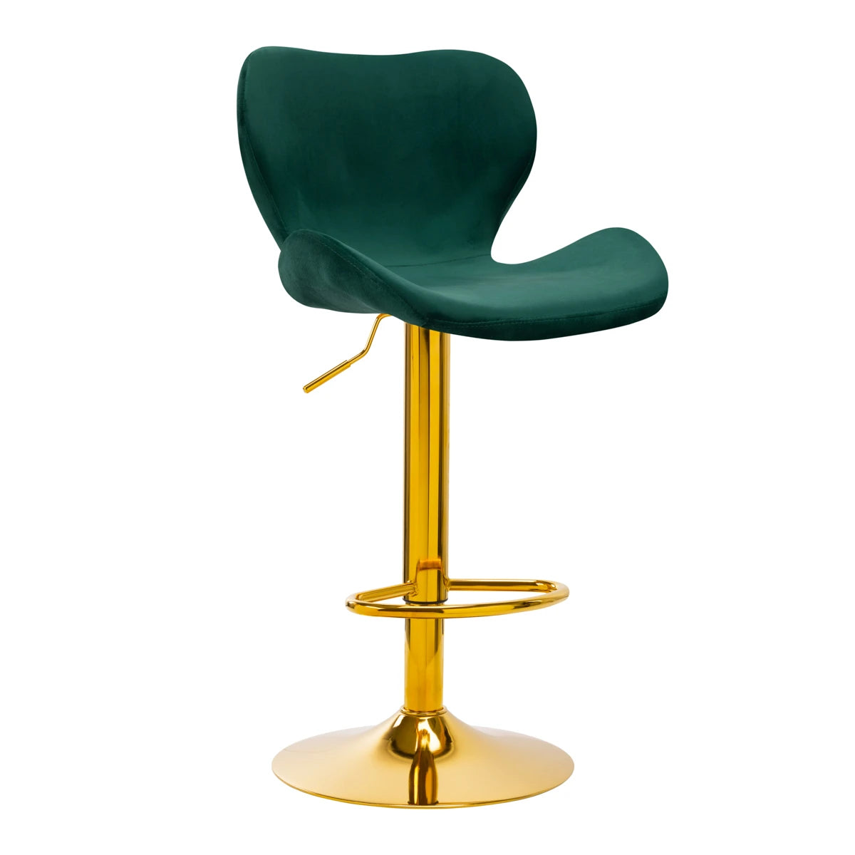 4RICO Barberarstol QS-B15 Velvet, Grön
