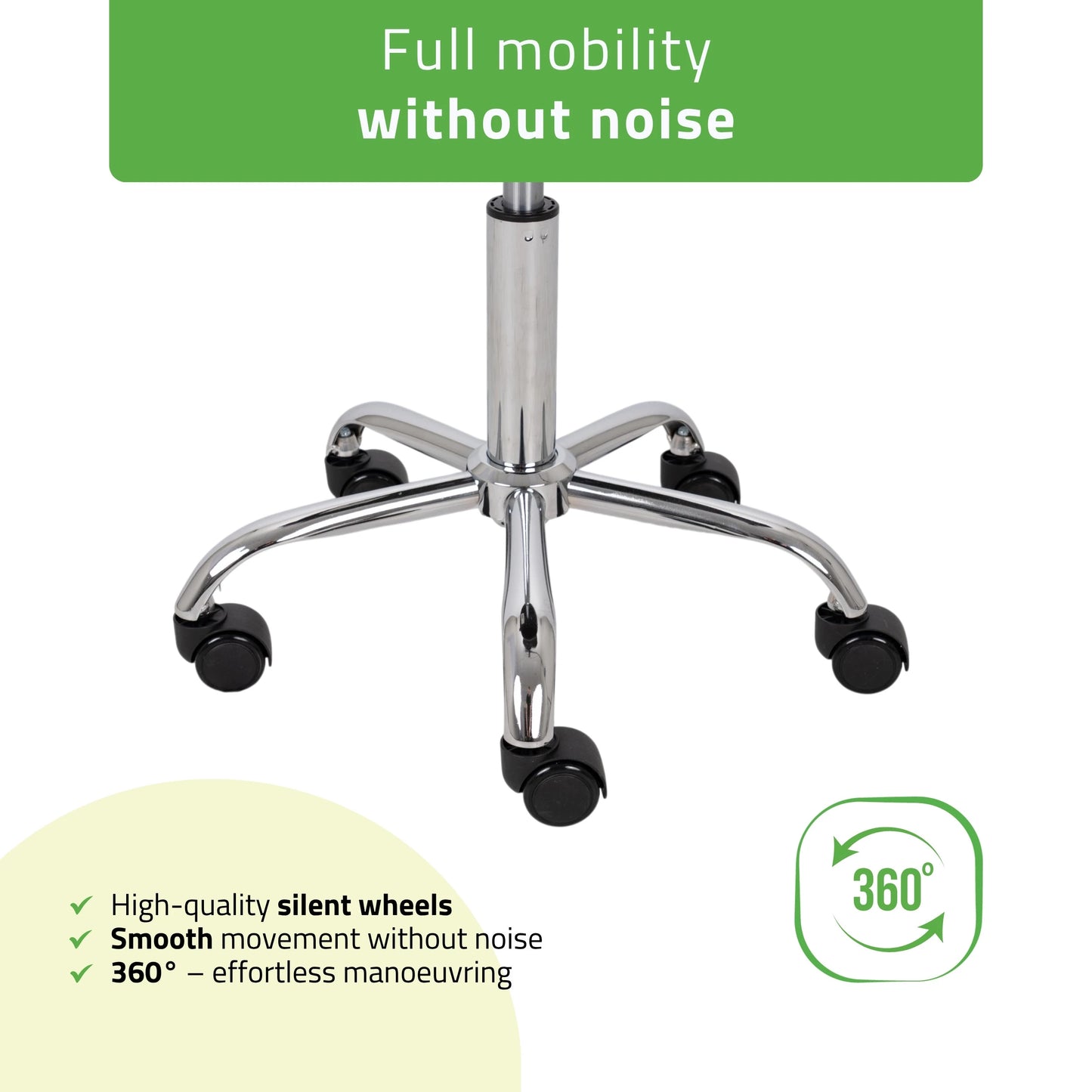 Stool TILA, Comfy Base k515 black