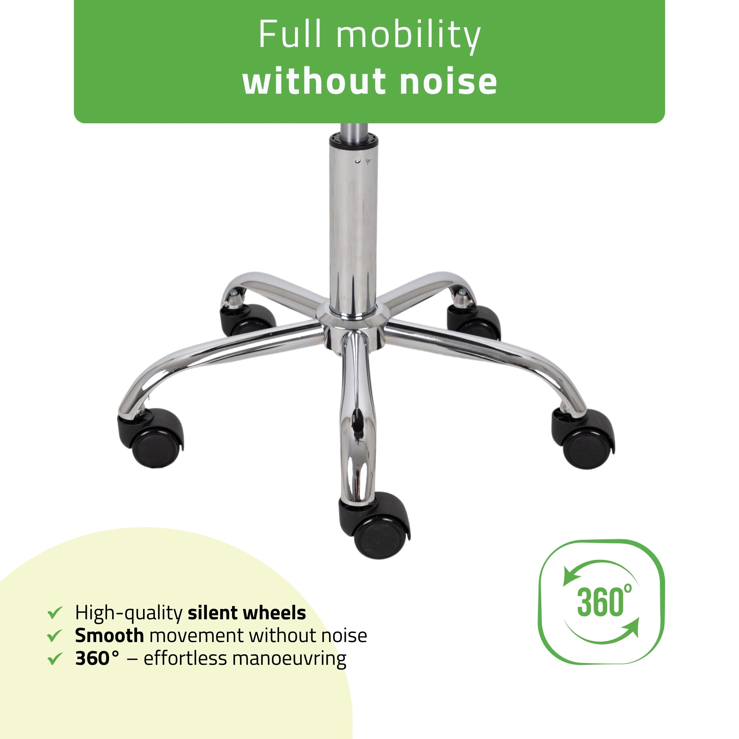 Stool TILA, Comfy Base k515 black