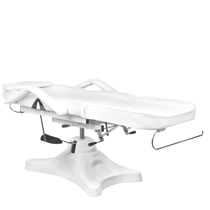 Hydraulic Beauty bed-couche A 234d with cradle, white