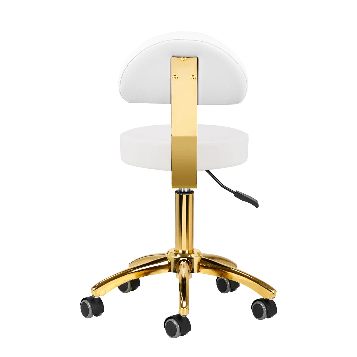 Behandlingsstol AM-304G guld-vit