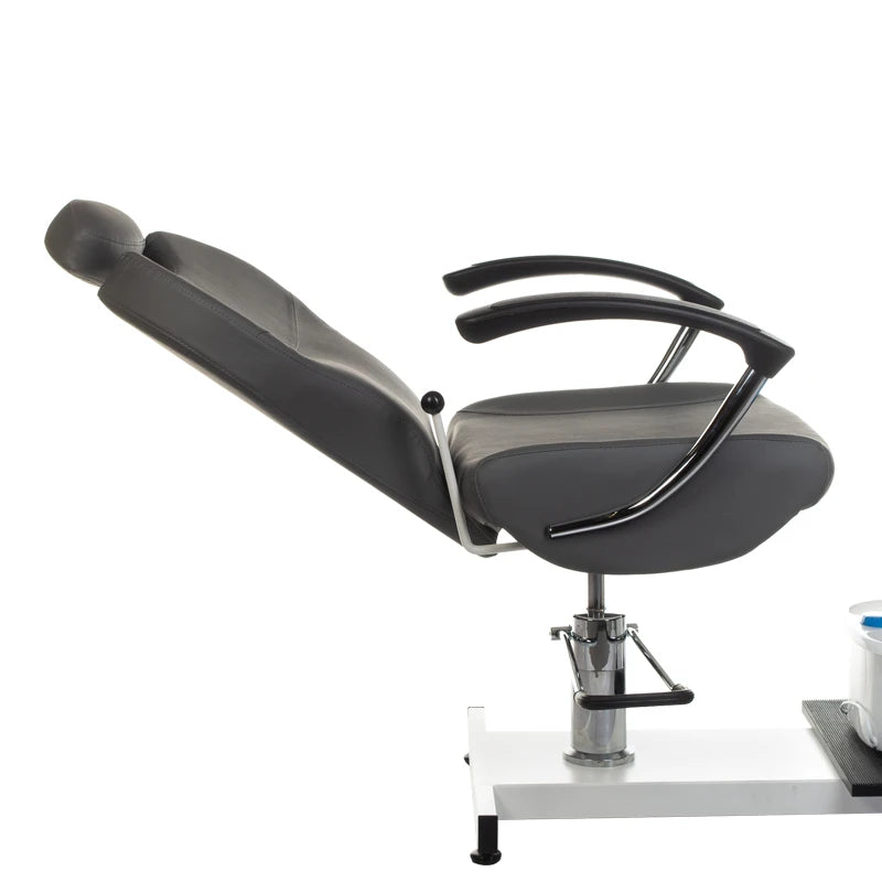 Pedicure Chair with foot massager, BR-2301, gray