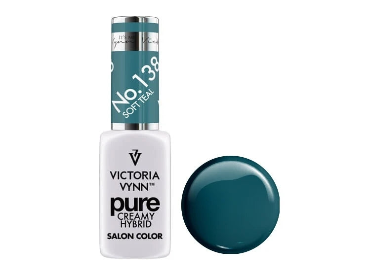 Gel polish 138 Soft Teal PURE 8ml
