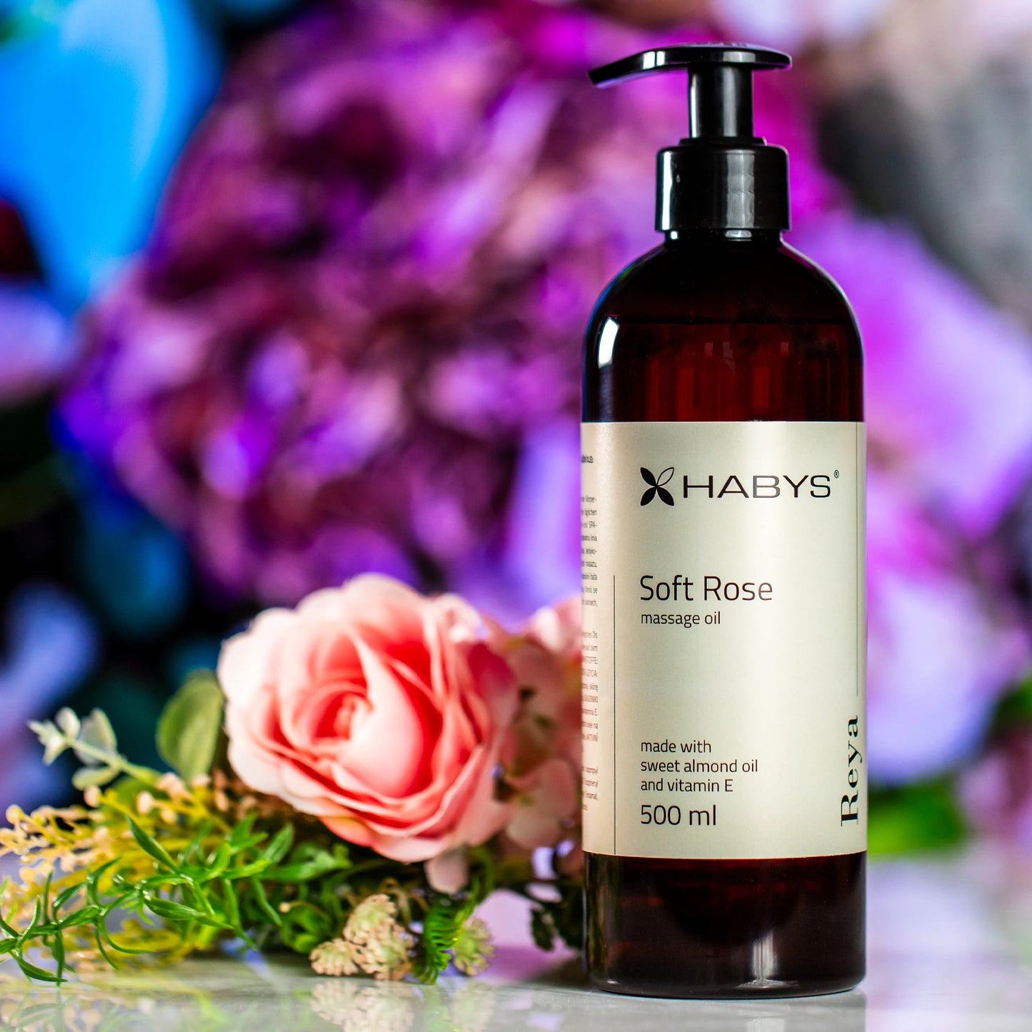 Massageolja Soft Rose 500 ml