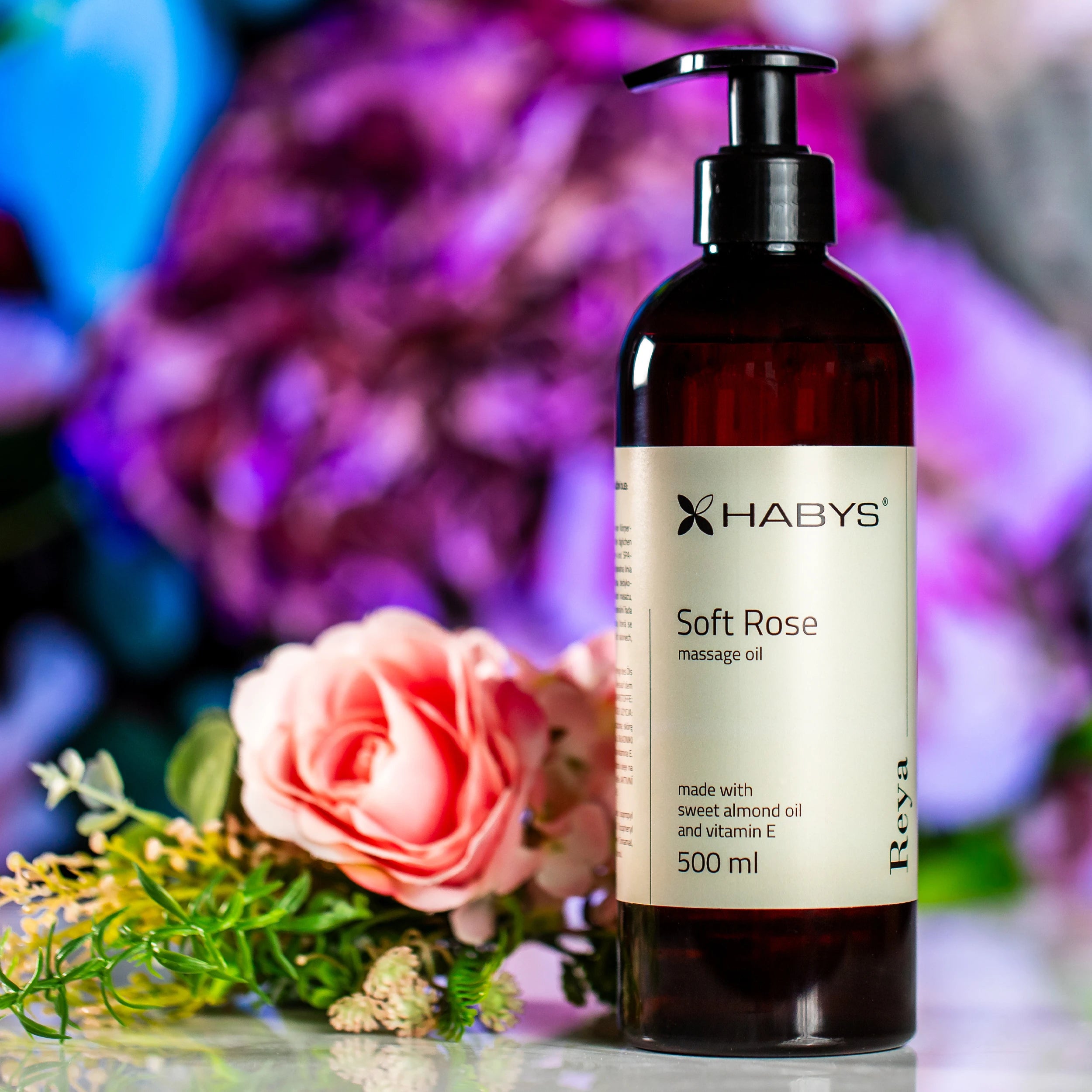 Massageolja Soft Rose 500 ml