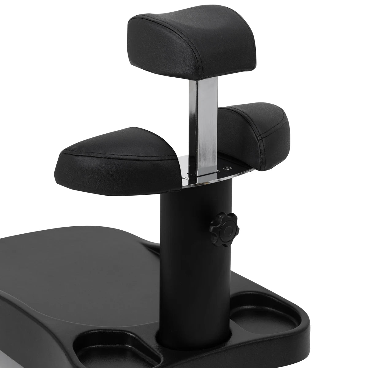 Azzurro pedicure trolley with tray, black
