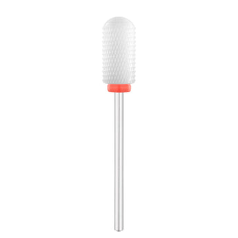 Keramik nagelborre, cylinder, röd