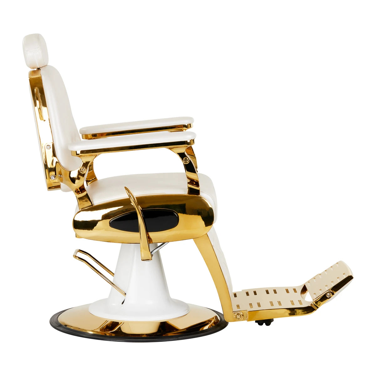 GABBIANO Barberarstol Francesco Gold vit