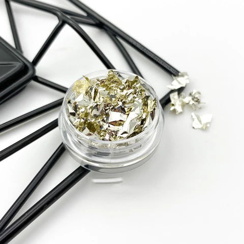 Soft foil for nail design "Olive"