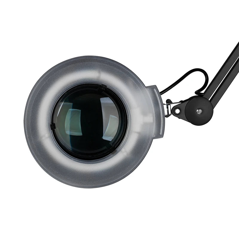 S5 LED förstoringslampor + svart stativ