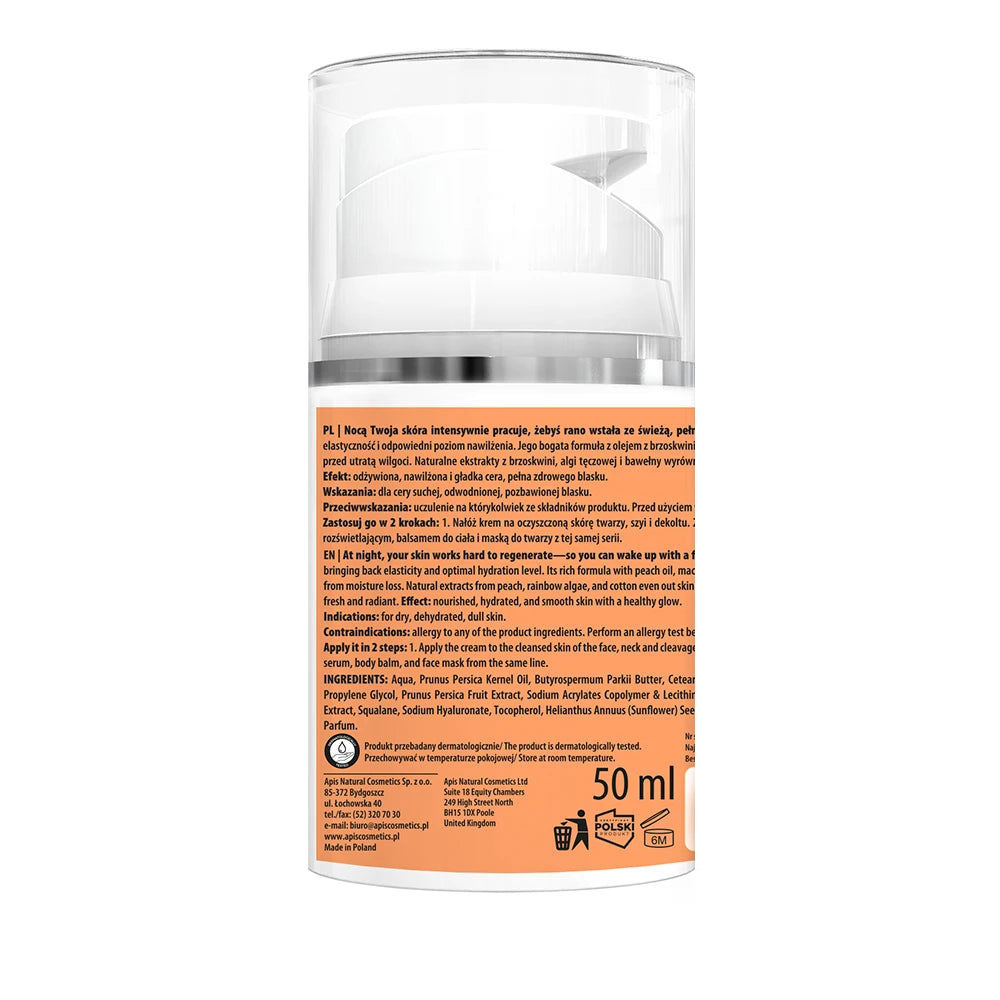 Apis PEACHY SKIN Nourishing Night Cream 50 ml