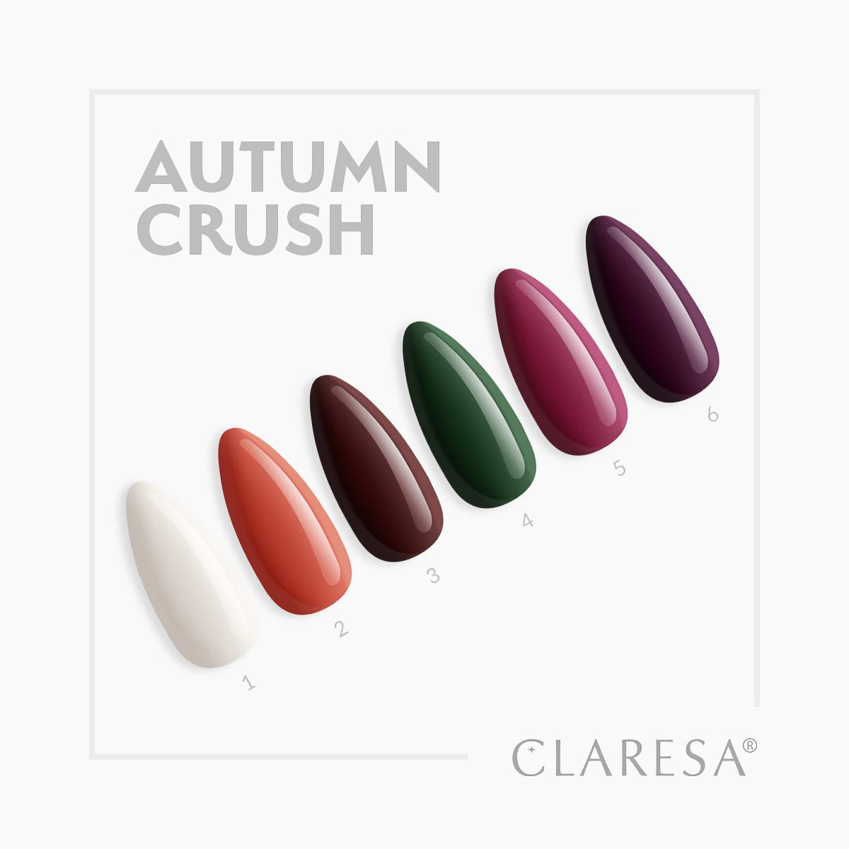 CLARESA Hybrid Polish Autumn Crush 1, 5g