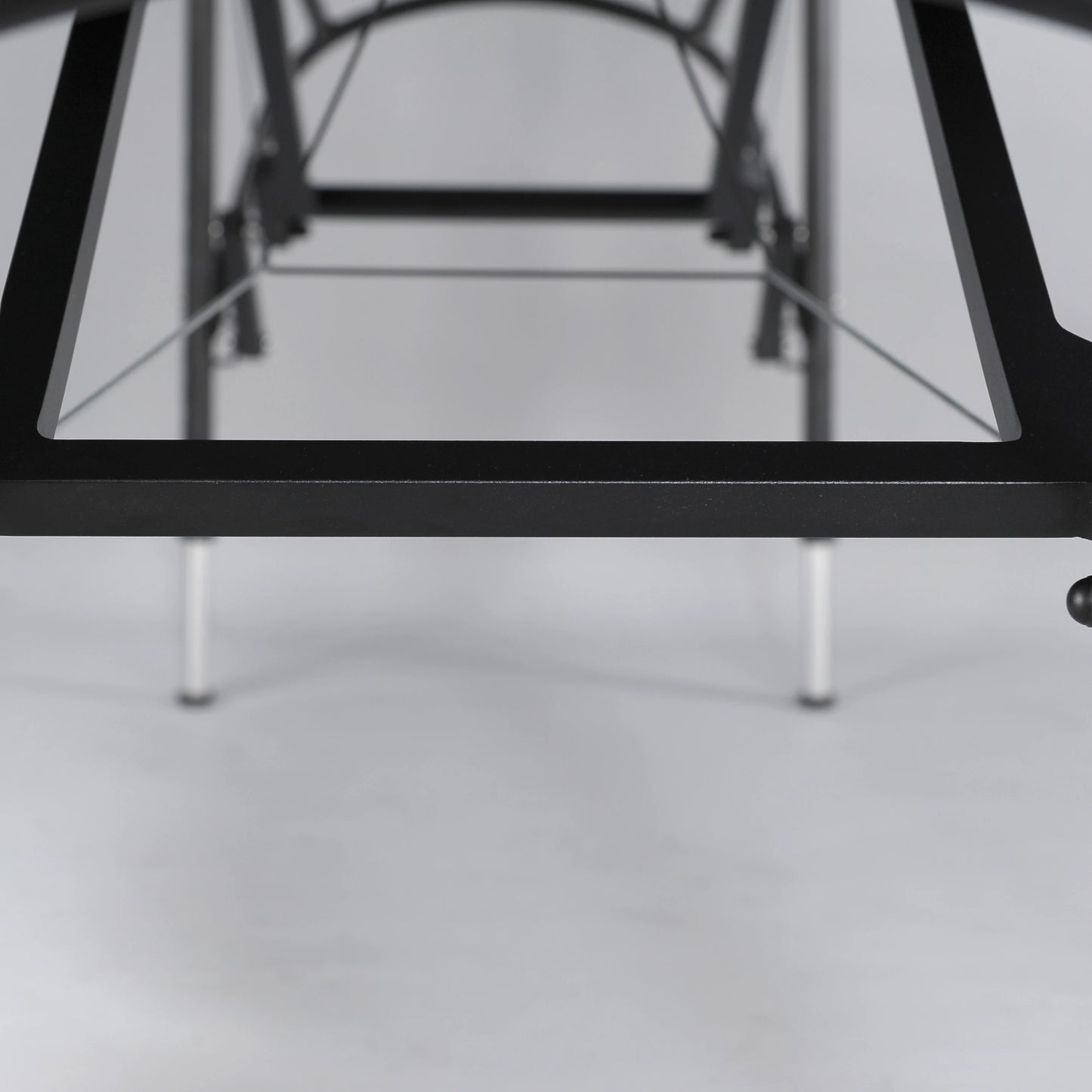 Bärbar massagebänk Luna Light Soft Touch K622 Charcoal
