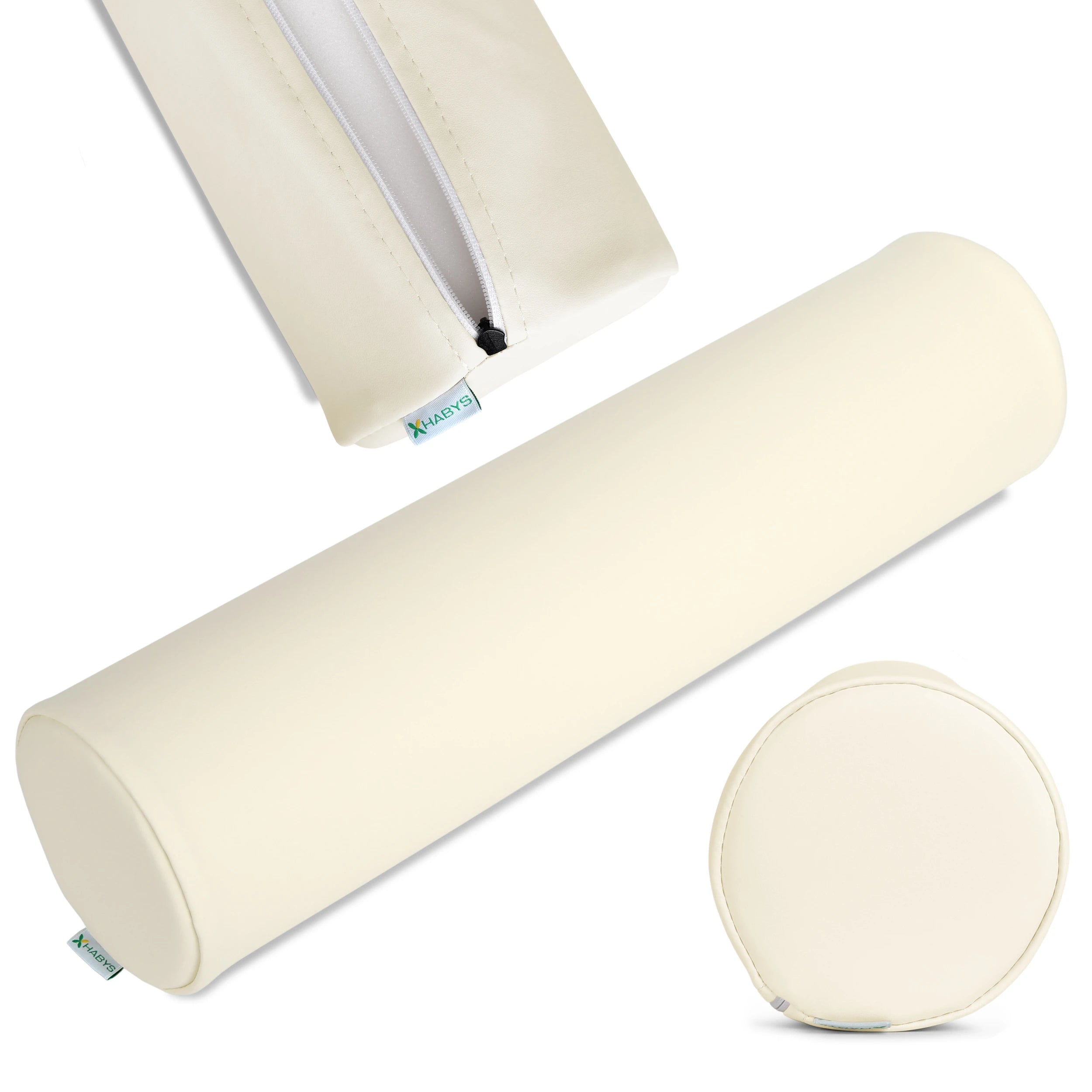 Rund Massagekudde 15x60 cm k707 Beige