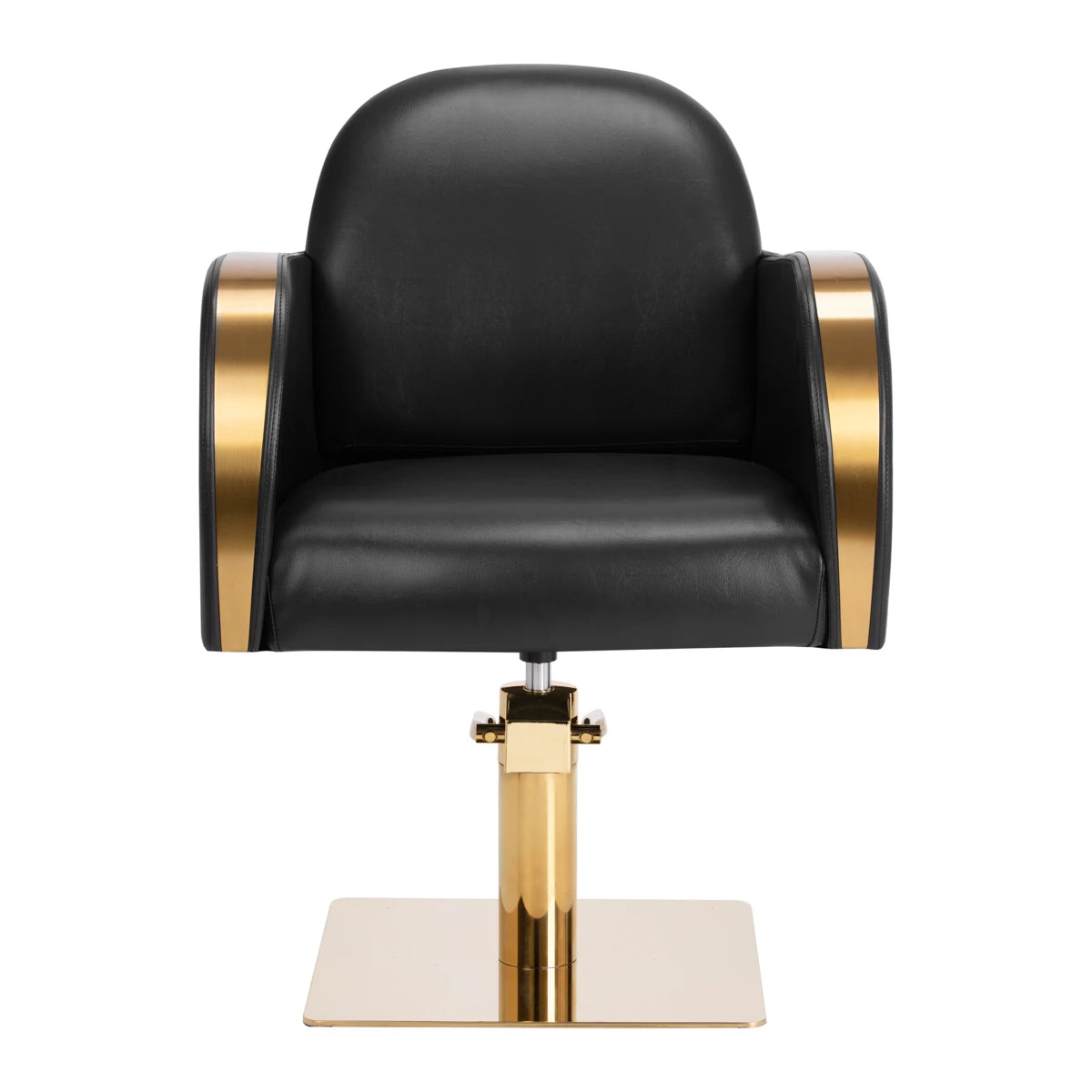 Hairdressing chair GABBIANO Malaga gold black