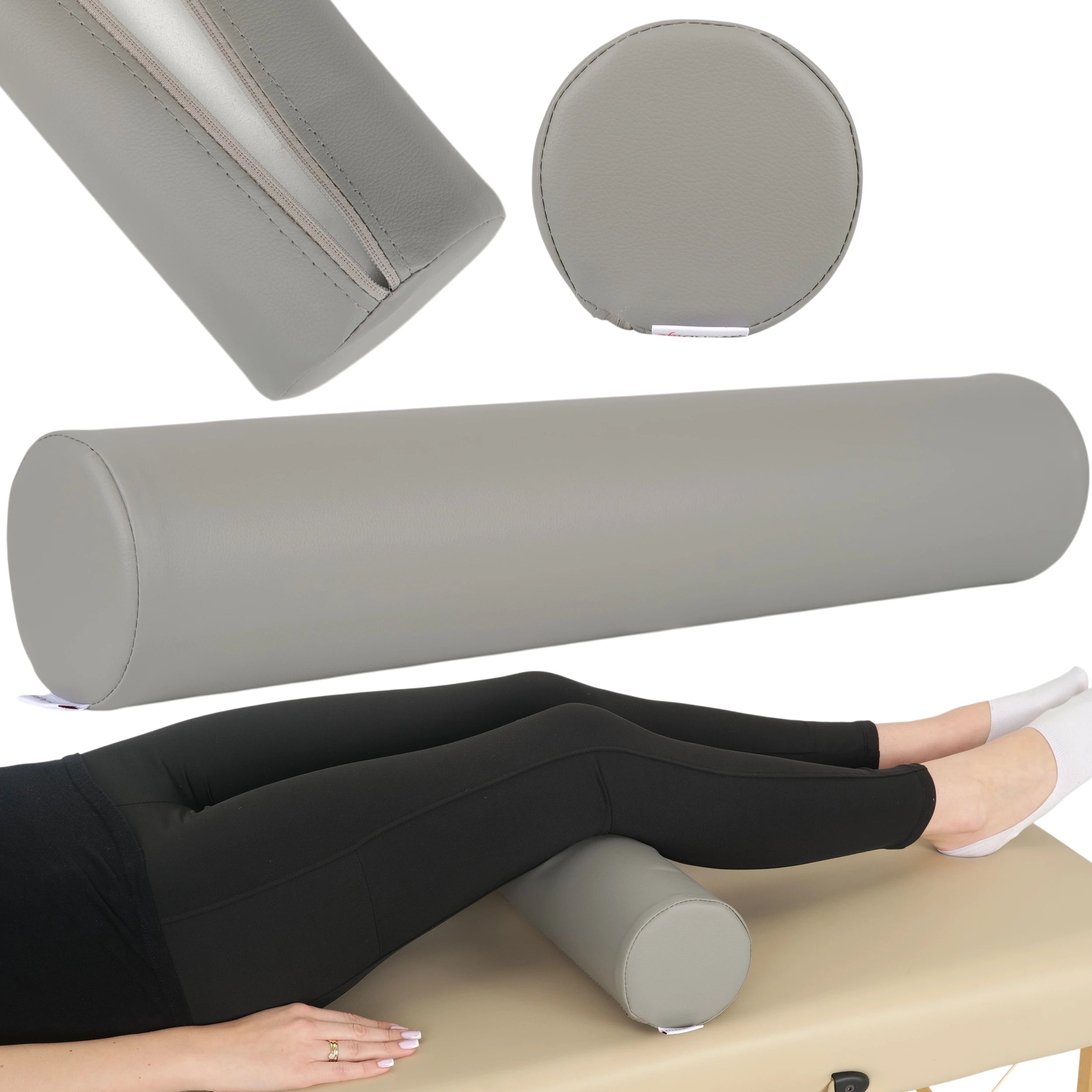 Round Bolster 12x60 - KK522 gray