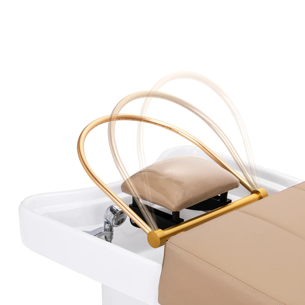 Gabbiano Head Spa 017B schamponeringsstol, beige