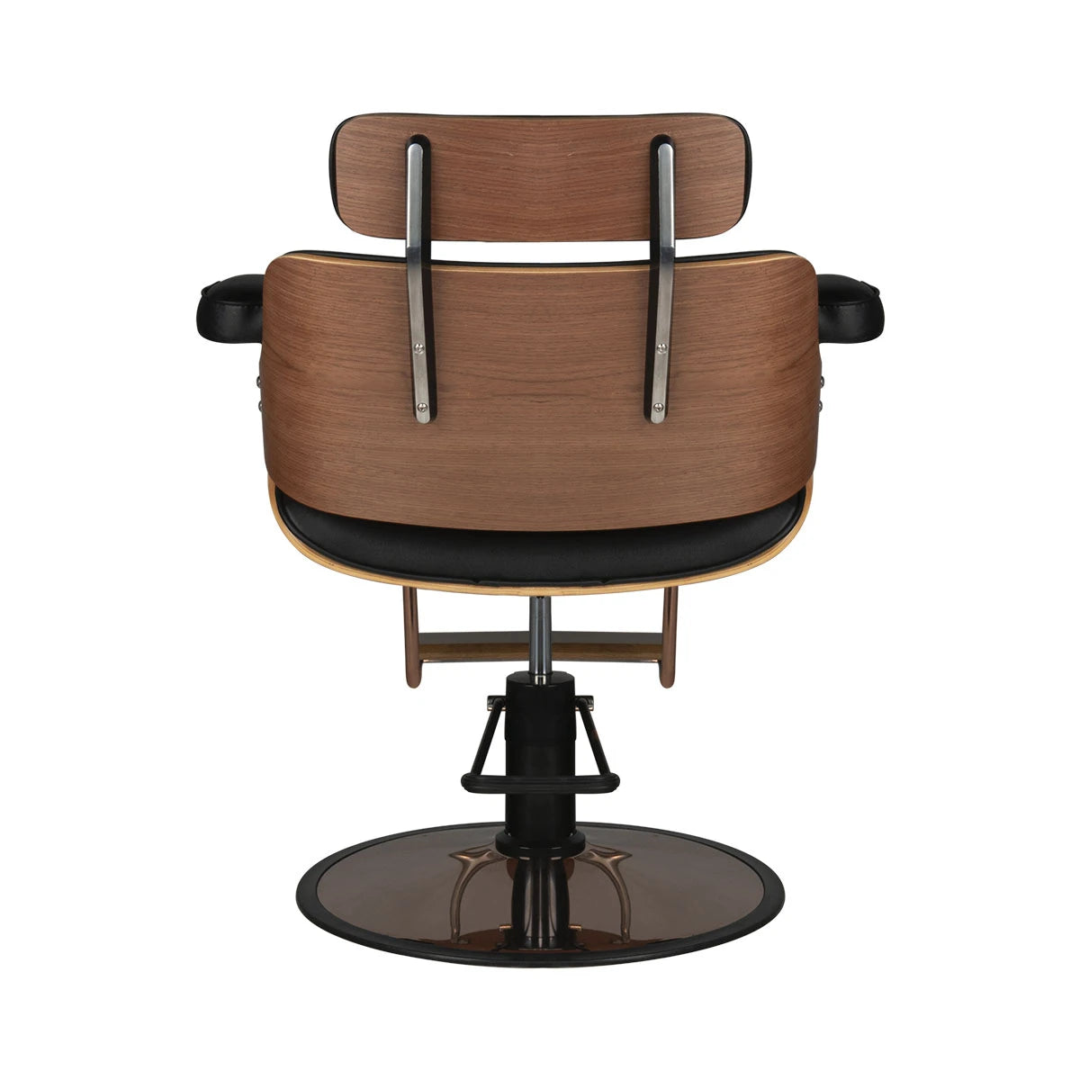 Hairdressing chair Gabbiano Florence black walnut