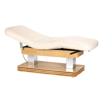 SILLON SPA lounger Comfort, cream med ljusbrun bas