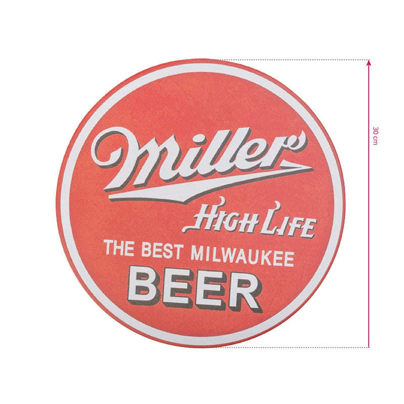 Round decorative plaque for Harley CT23