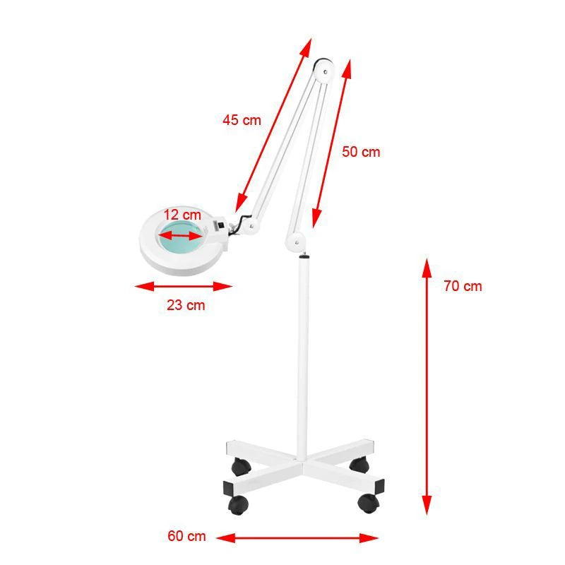 S4 LED förstoringslampor + stativ