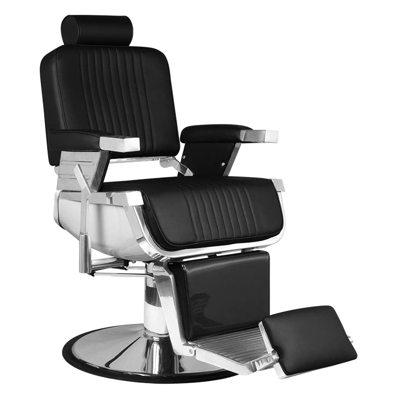 HAIR SYSTEM Royal X barberarstol svart