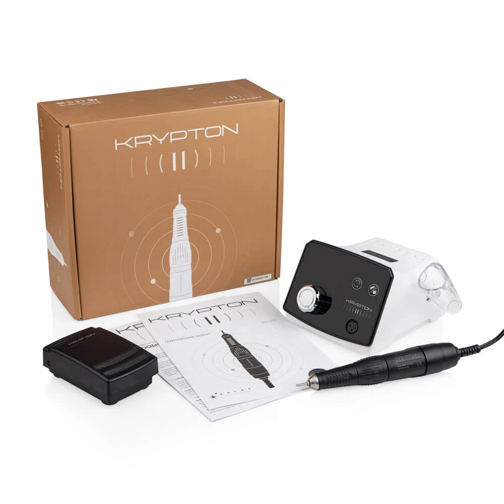 Nail Drill KRYPTON II XPS-350 at 70 W and 35,000 rpm. for manicure and pedicure