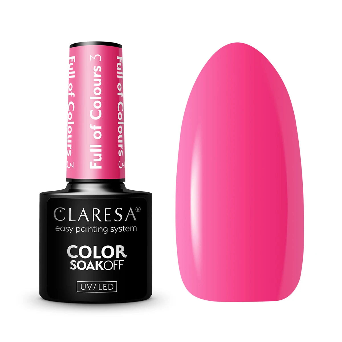 CLARESA Gellack Full of colours 3, 5g