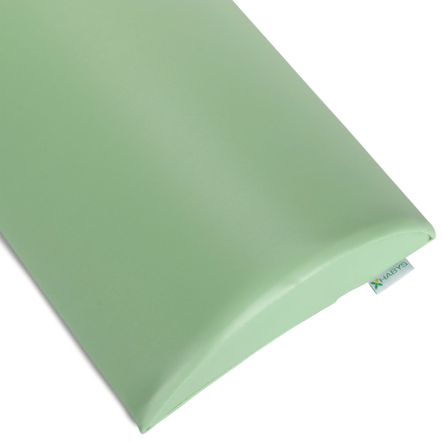 Semi Round Bolster Lumbar 40x25x7 Soft K022 Grön