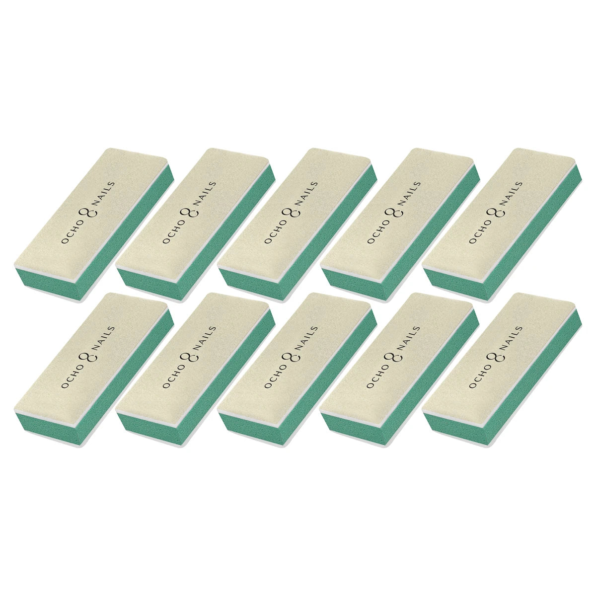 Ocho Nails Buffer 2-sided polisher BR3 320/3000 10 pieces