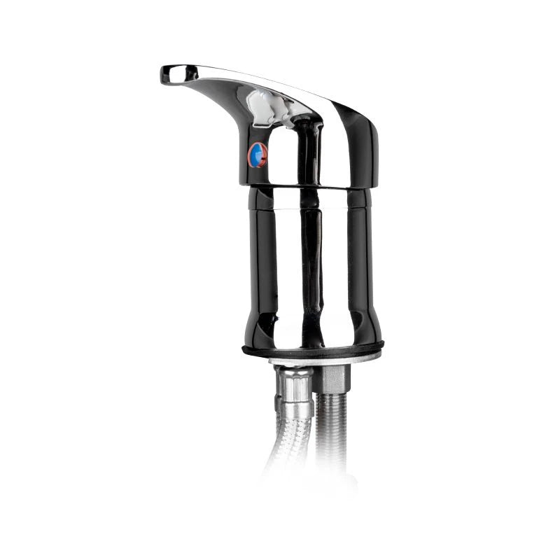 GABBIANO Chrome schamponeringsstol blandare