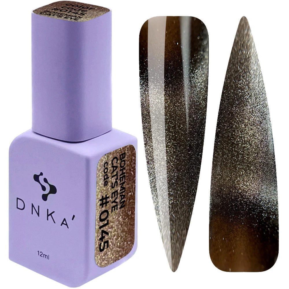 DNKa COLOR GEL POLISH CAT'S EYE, 12 ml #0145 BOHEMIAN