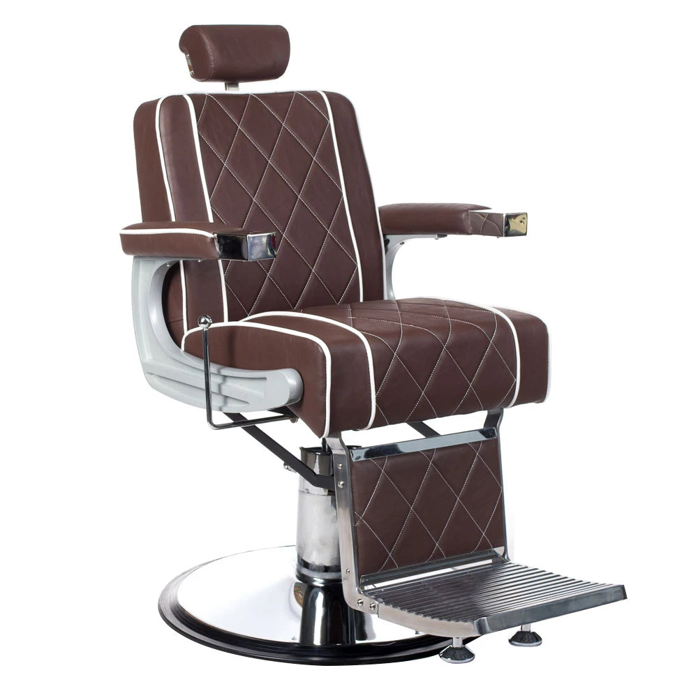 Barberarstol ODYS BH-31825M, brun, matt