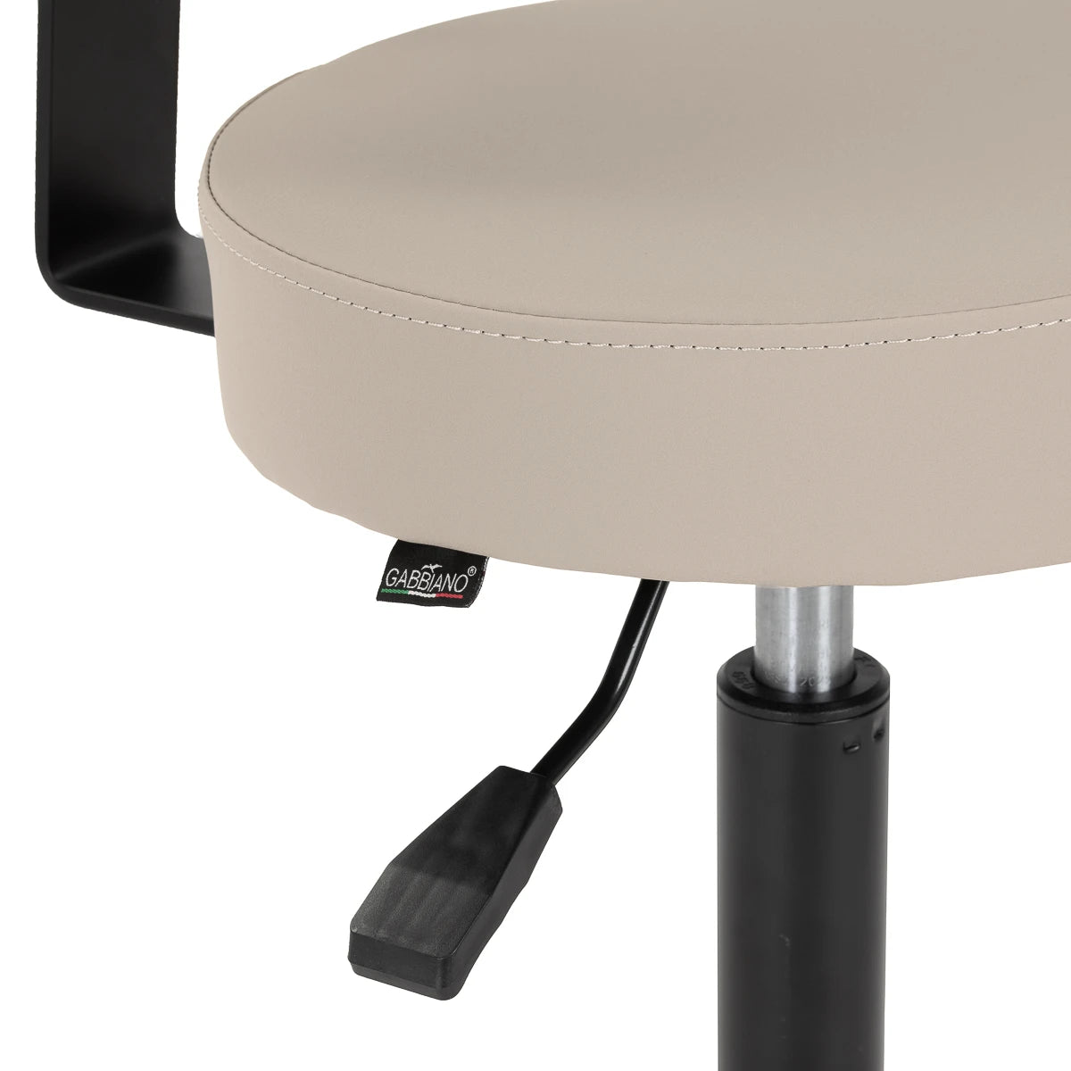 Gabbiano frisörstol D026, grå-beige