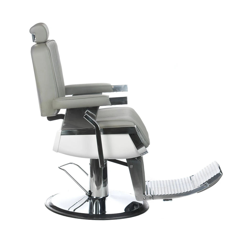 Barber Chair LUMBER BH-31823, light grey