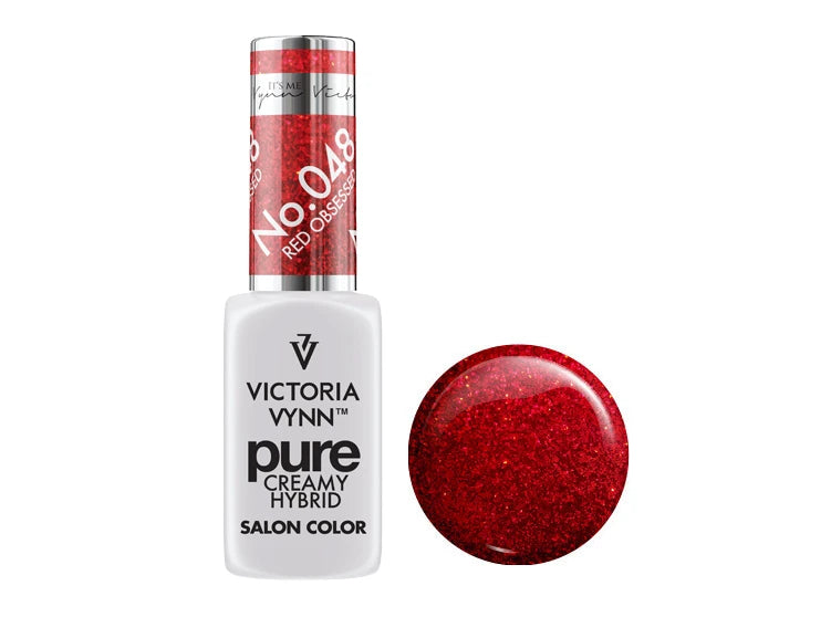 Gel polish 048 Red Obsessed PURE 8ml