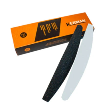 Kerman files Moon, with Softenation 100 grit - 30 pcs..