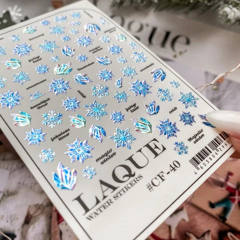 LAQUE Nail art-skjutare design #CF-40