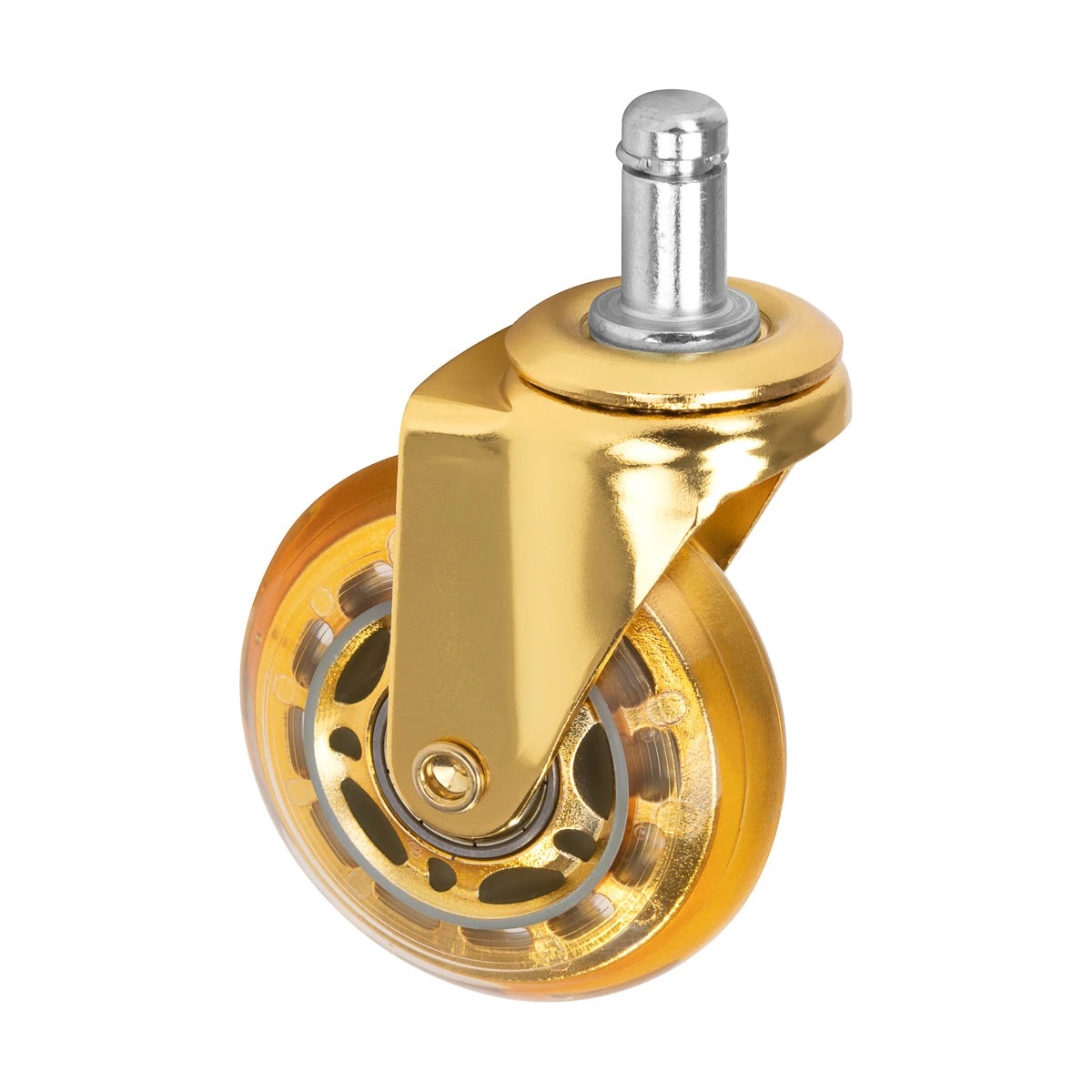 Roll Speed stol hjul guld press-on set 5 st