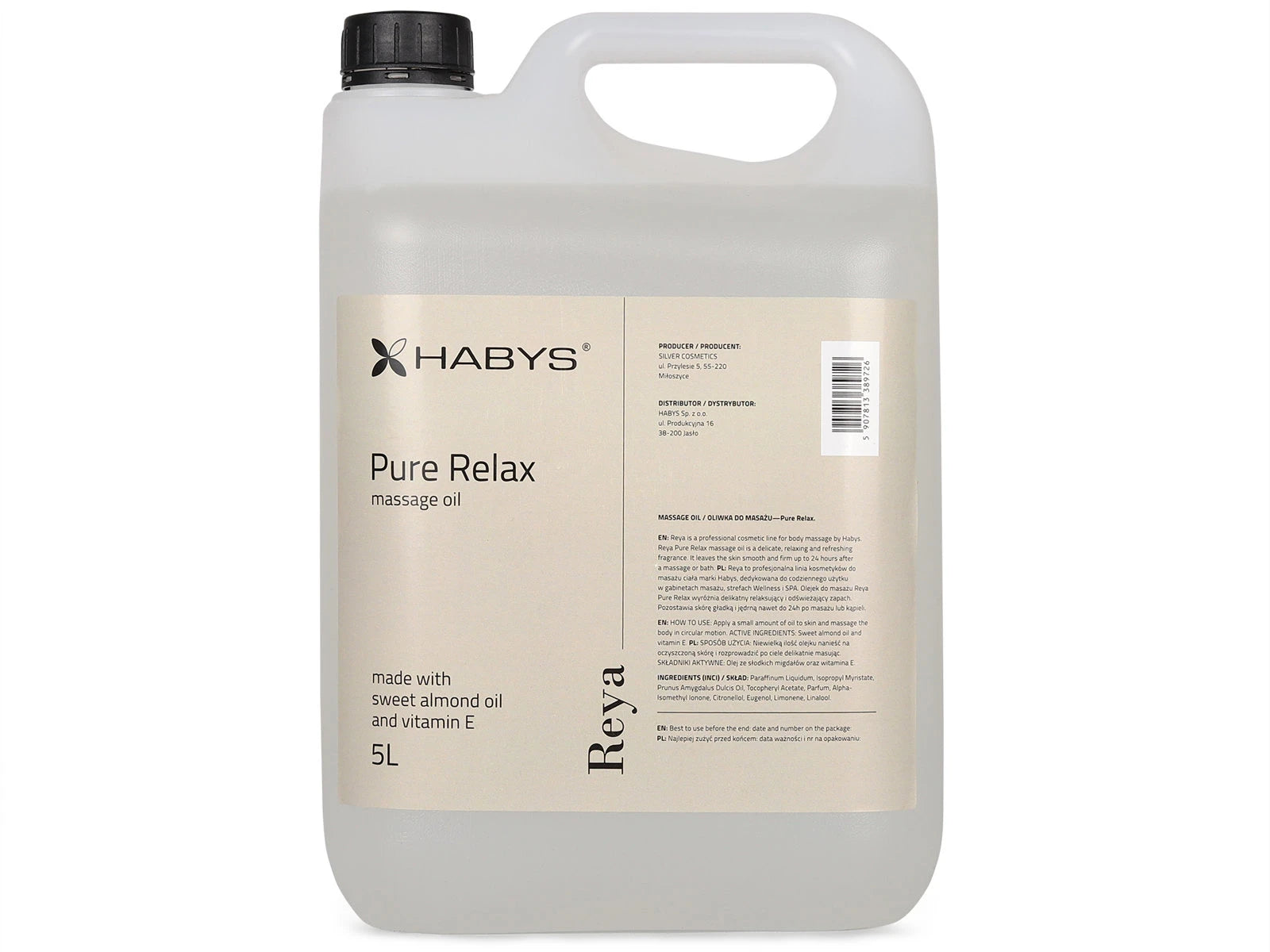 Massage Oil Pure Relax 5000 ml