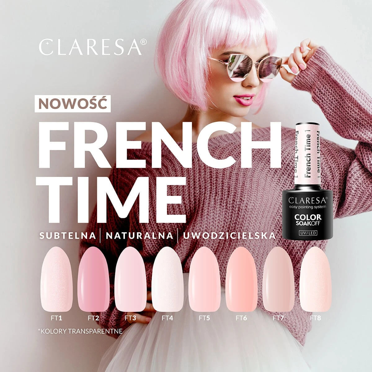 Gel polish French Time 6 -5g