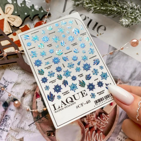 LAQUE Nail art-skjutare design #CF-40