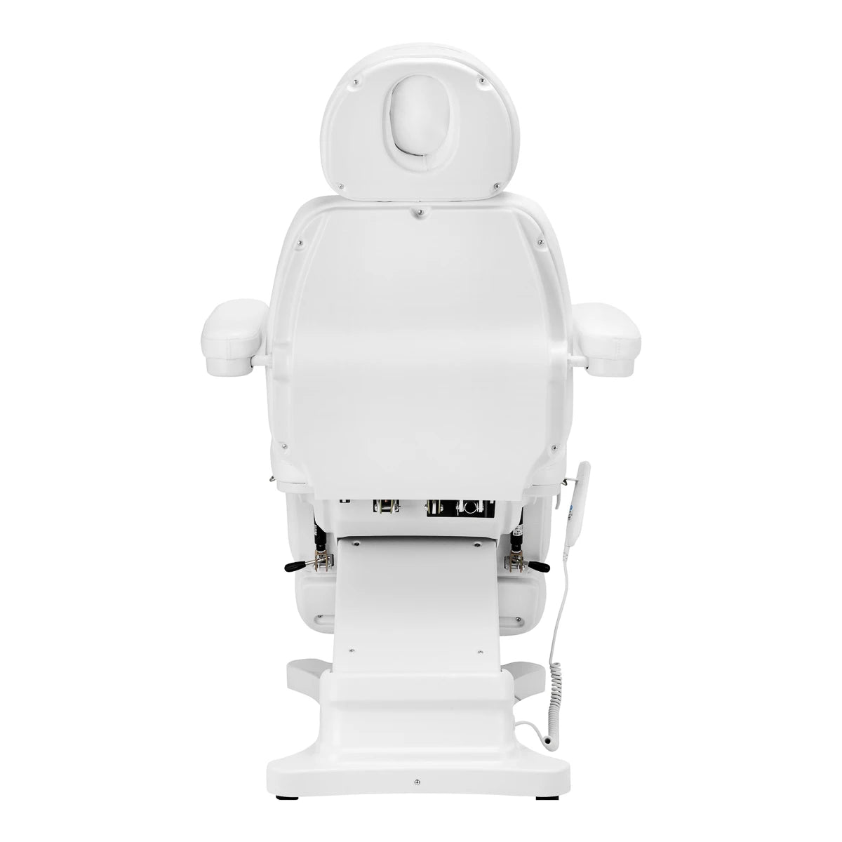 SILLON CLASSIC PEDI fotvårdsstol, 3 motorer, vit med fotavlastning