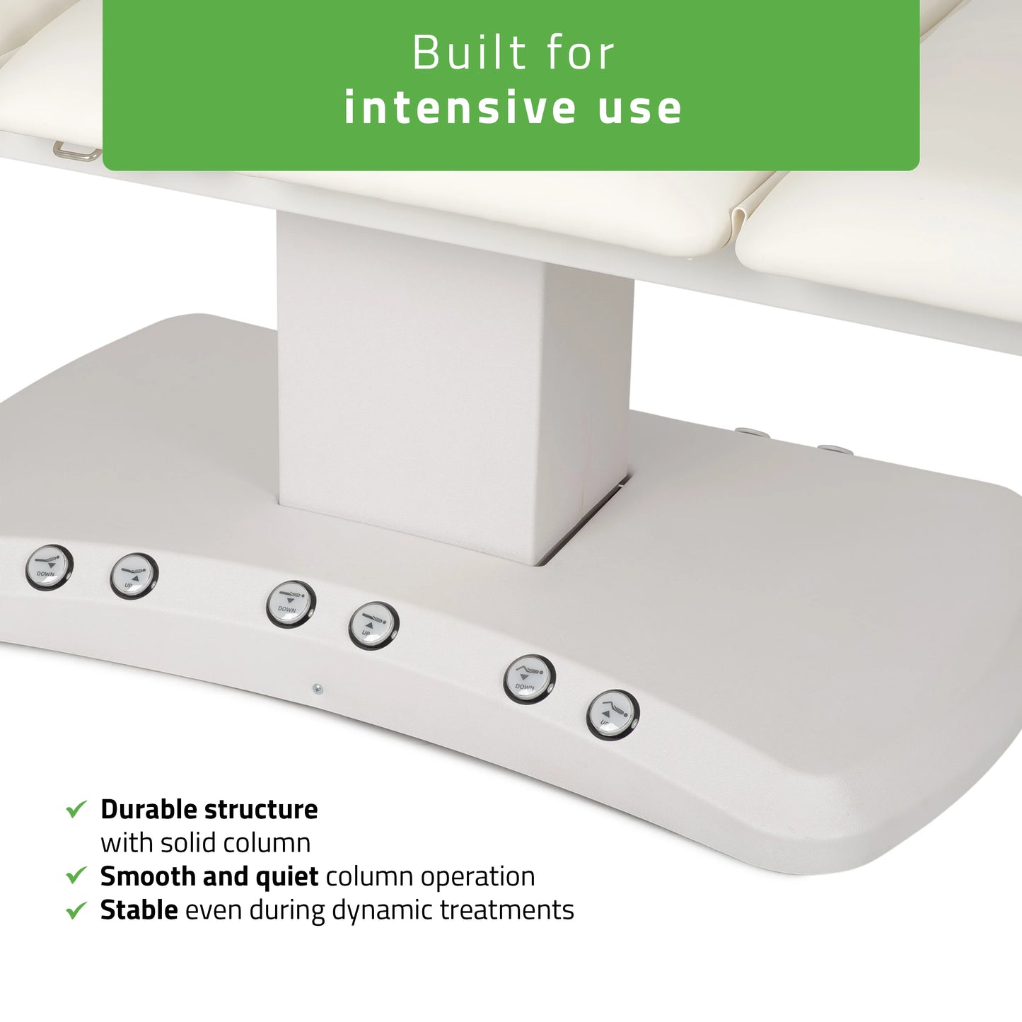Serenity PRO 4 elektrisk uppvärmd behandlingsbänk för massage och SPA-behandlingar